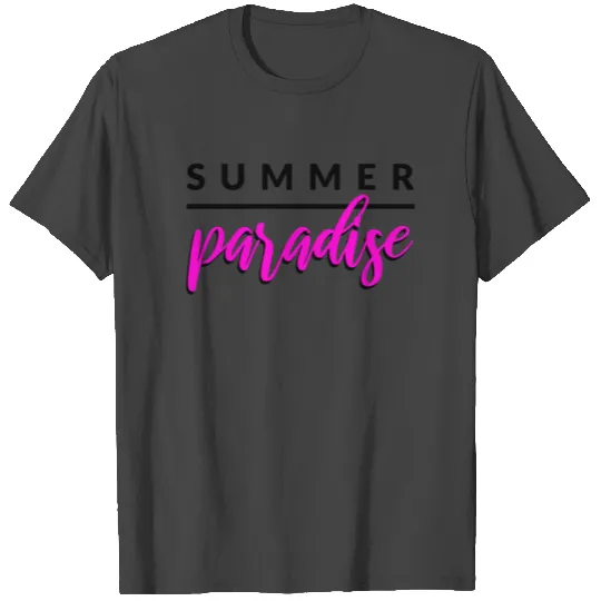 SUMMER paradise T Shirts