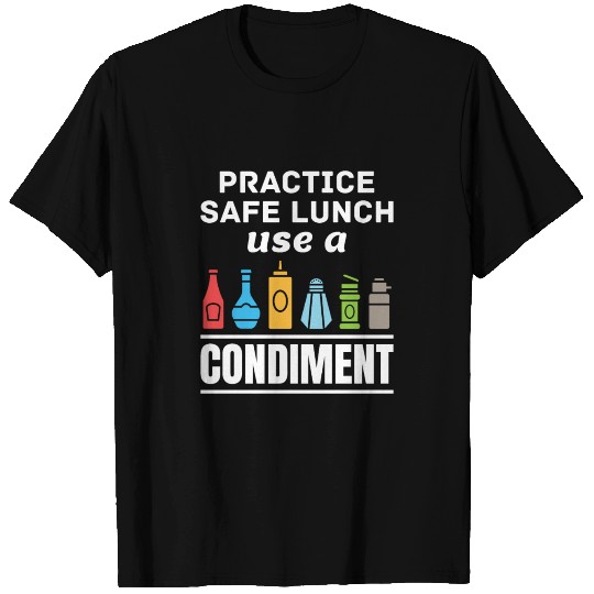 Lunch Lady Cafeteria Worker Practice Safe Lunch T Shirts