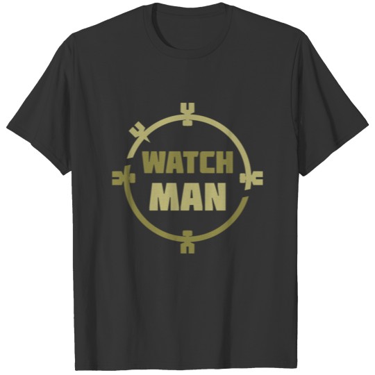 Watch Man Logo T Shirts