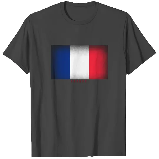 france flag grunge T Shirts
