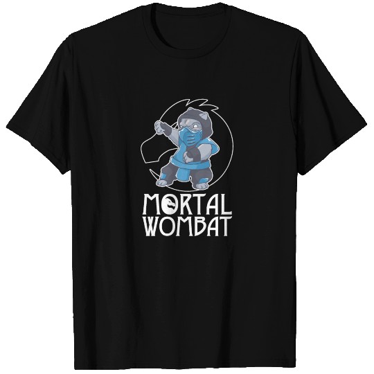 Wombat Sub Zero Mortal Combat Marsupial Bear T Shirts