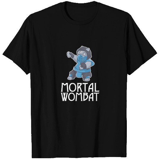 Mortal Wombat Sub Zero Combat Marsupial Bear T Shirts