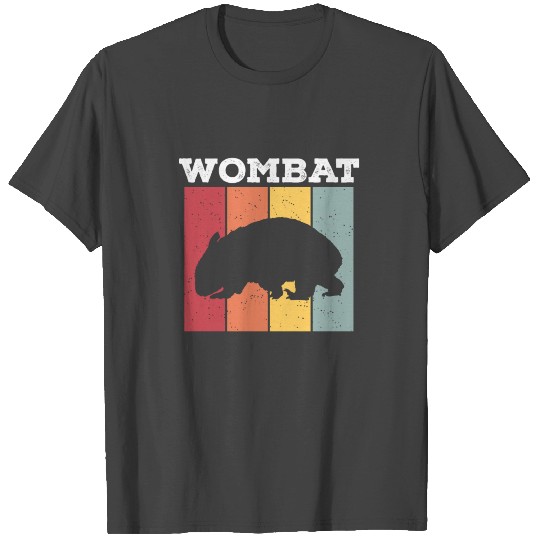 Vintage Wombat Marsupial Australia Bear Animal T Shirts