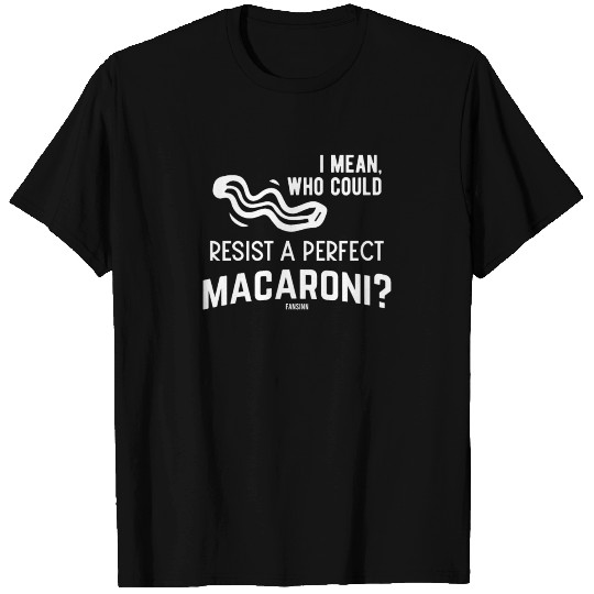 National Day Macaroni pasta Italy T Shirts