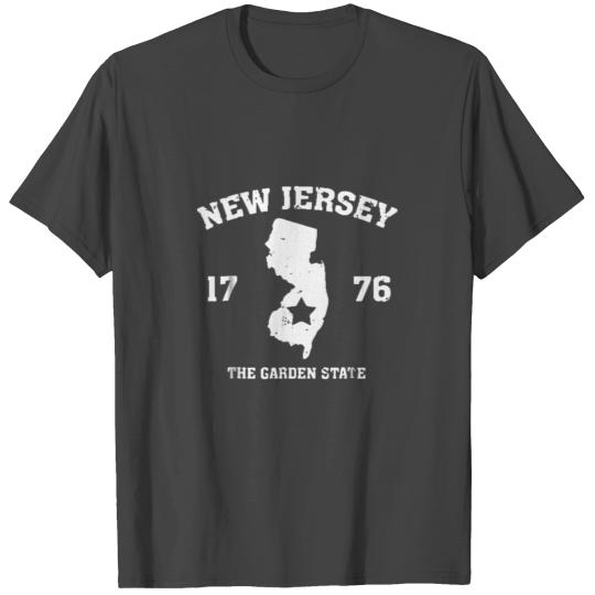 New Jersey The Garden State Vintage T sh T Shirts