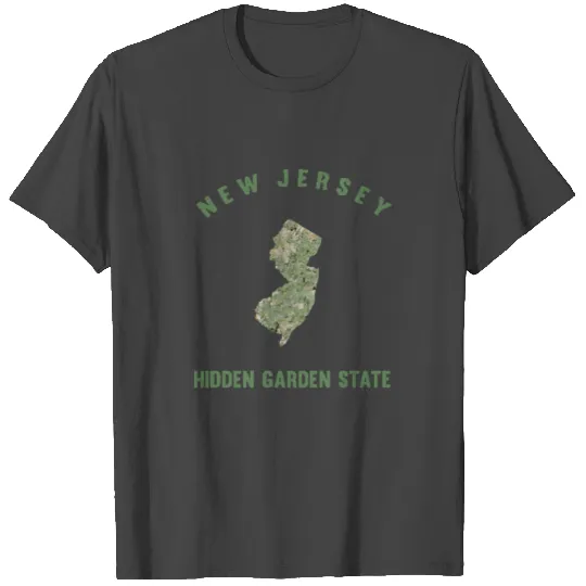 NJ New Jersey Hidden Garden State 420 T T Shirts