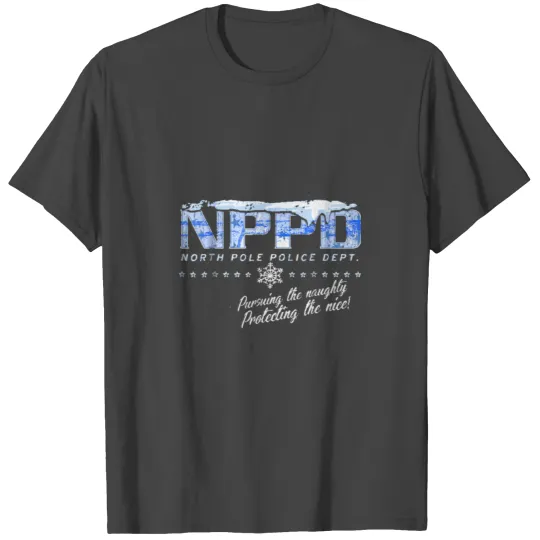 North Pole Police Department T Shirts