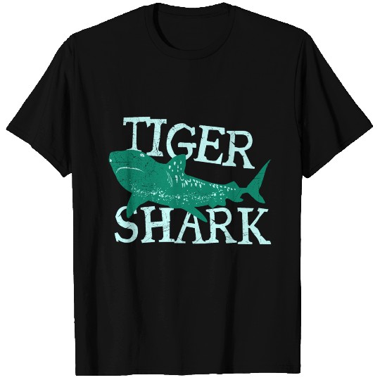 Fish Tiger Shark Attention Danger Diver Gift Idea T Shirts