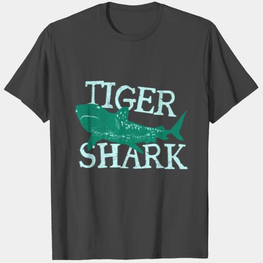 Fish Tiger Shark Attention Danger Diver Gift Idea T Shirts