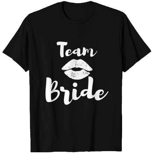 Team bride lips wedding gift T Shirts