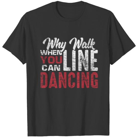 line dance western T-shirt