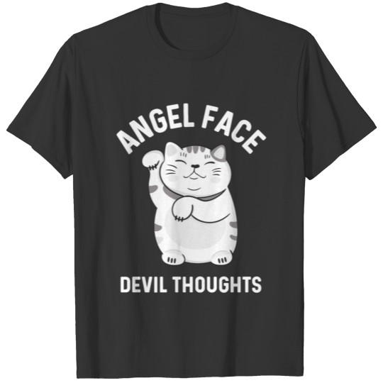 Angel Face Devil Thoughts T-shirt