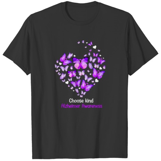 Alzheimer Awareness Choose Kind Gift T-shirt
