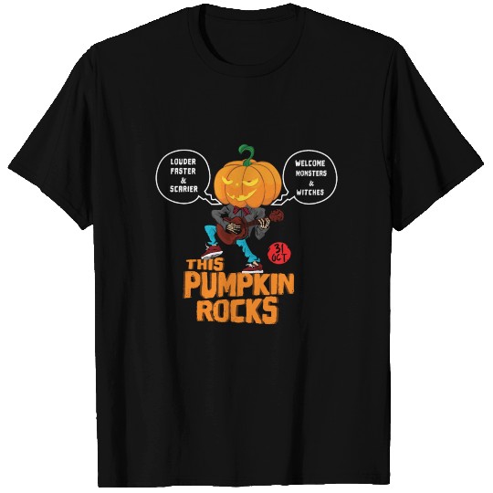 Rock and Roll Halloween T Shirts