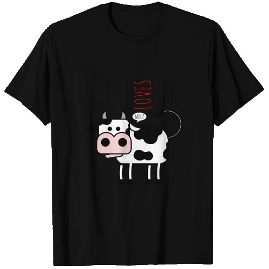 Cool cow farmer's wife farm animal calf cattle T Shirts