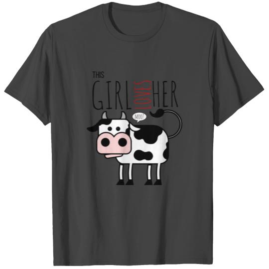 Cool cow farmer's wife farm animal calf cattle T Shirts