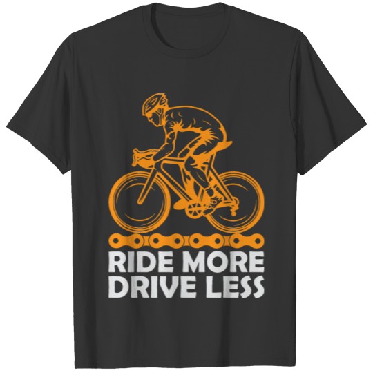 Ride more bike T-shirt