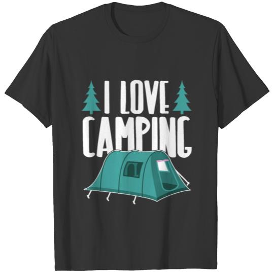 I love camping T-shirt