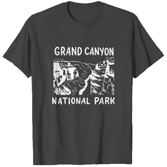 Grand Canyon National Park Hiking Mountain T Shirts
