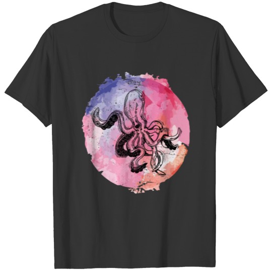 Octopus Monster Sailor T-shirt