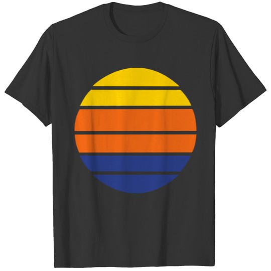 multicolor sun ball and circle T Shirts