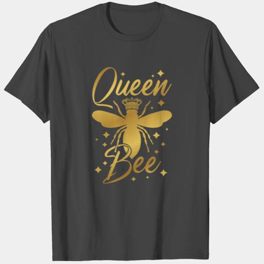 Womens Queen Bee Funny Beekeeping Gift T Shirts