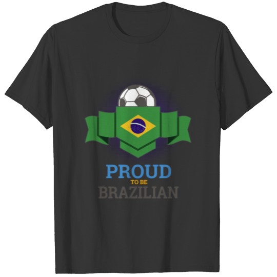 Football Brazilian Brazil Soccer Team Sports T-shirt