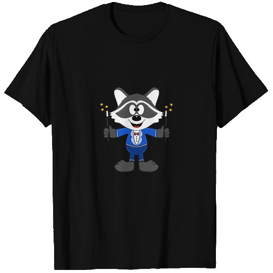 Funny Racoon - Wizard - Kids - Baby - Fun T Shirts