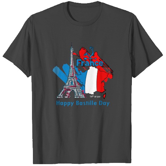 Happy Bastille Day T Shirts