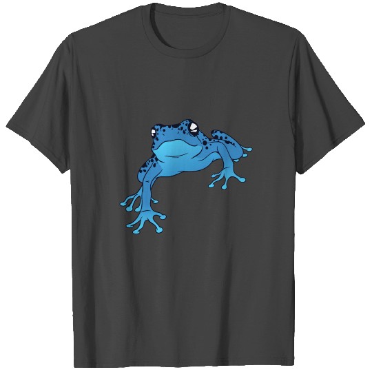 Dart frog blue colored frog from the rain forest T Shirts