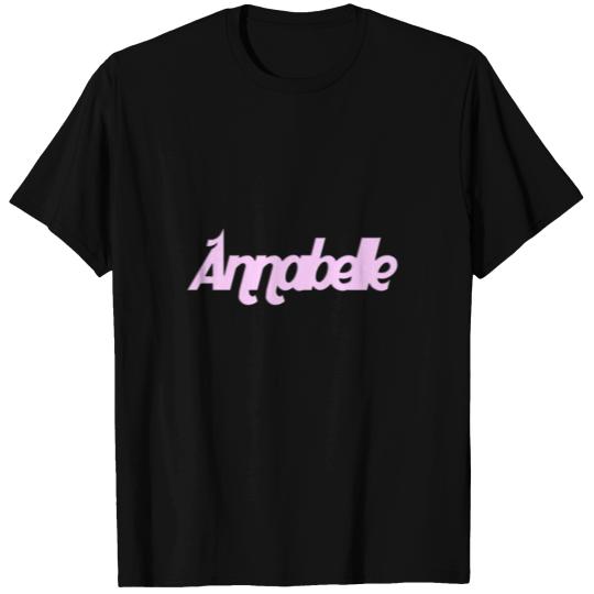 Annabelle Name Design T Shirts