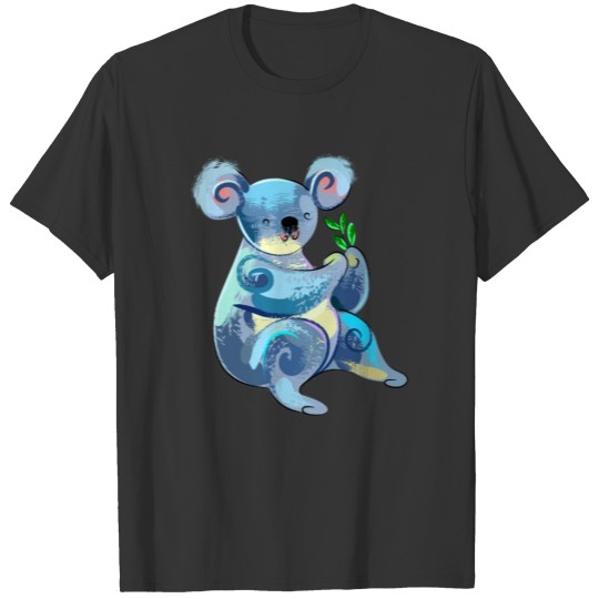 Cute Blue Koala T-shirt