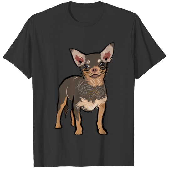 Brown chihuahua dog | chihuahua dog lover T Shirts