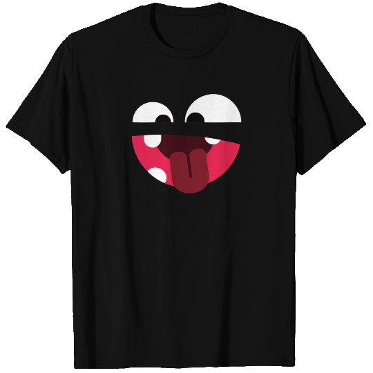 happy smiley face Funny Cool Men's and Women's T Shirts