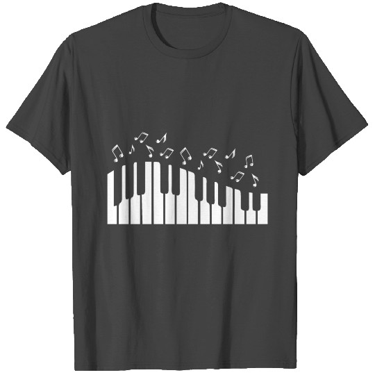 Piano Keyboard Music Note Piano Lover Gift Idea T Shirts