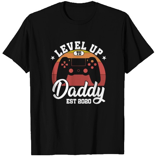 Level Up To Daddy 2020 I'm Going To Be A Dad To Be T Shirts