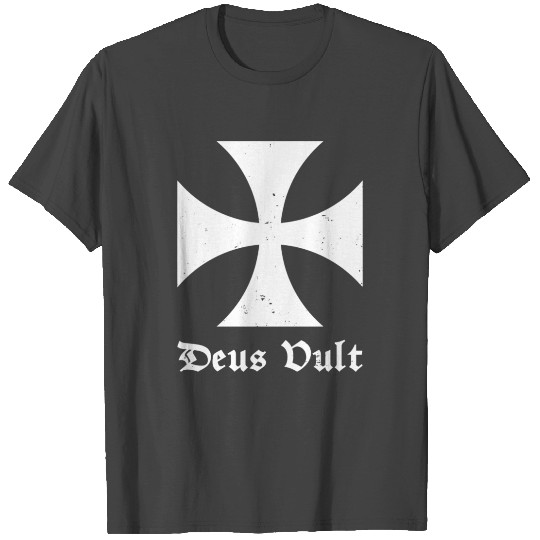 Deus Vult Christianity Religion Belief T Shirts