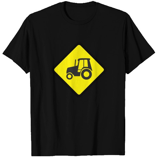 Attention Tractor Farmer T Shirts