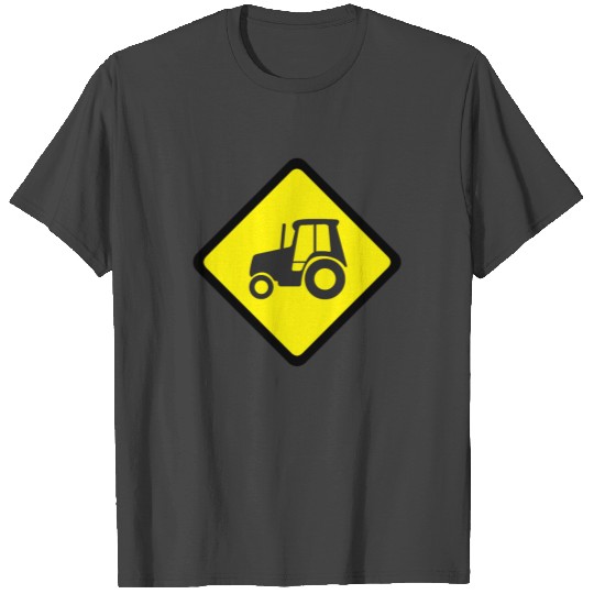 Attention Tractor Farmer T Shirts