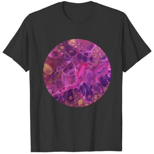 Pink Passion / Acrylic Pouring T Shirts