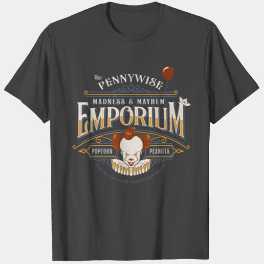 The Pennywise Madness & Mayhem Emporium T Shirts