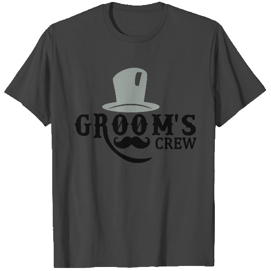 Groom party, Bridal Party, Groomsmen squad T Shirts