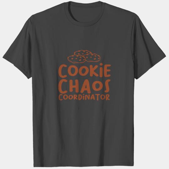 Cookie Chaos Coordinator Funny Girl Baker Cookies T Shirts