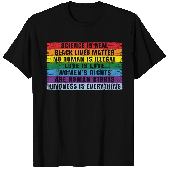 Science Is Real Black Lives Matter T Shirts