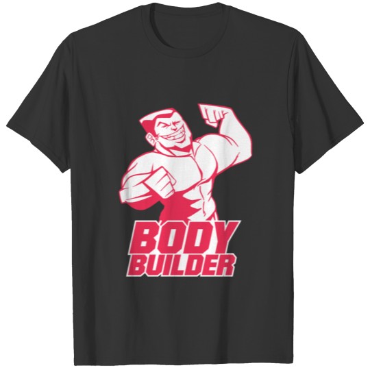 Body builder gym monsters T-shirt