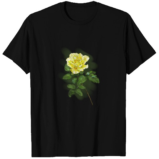 Yellow Rose T Shirts