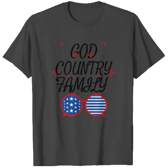 God Country Family T Shirts