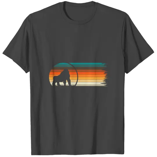 Silverback Gorilla Vintage Gorilla Ape T Shirts
