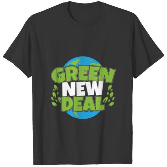 Pro Green New Deal Earth Day Climate Change AOC T Shirts