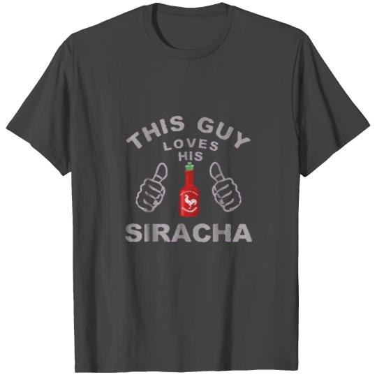 Siracha Lovers T Shirts Hot Sauce Chilli